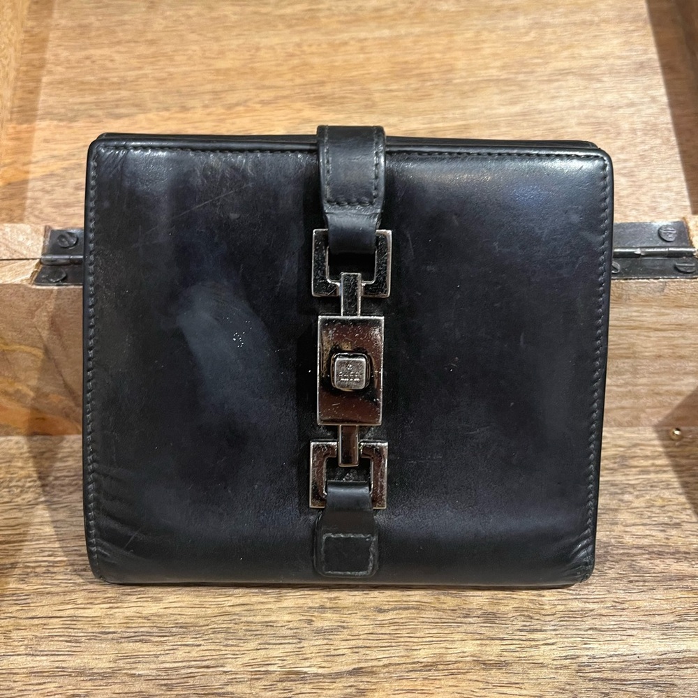 Authentic Gucci leather wallet